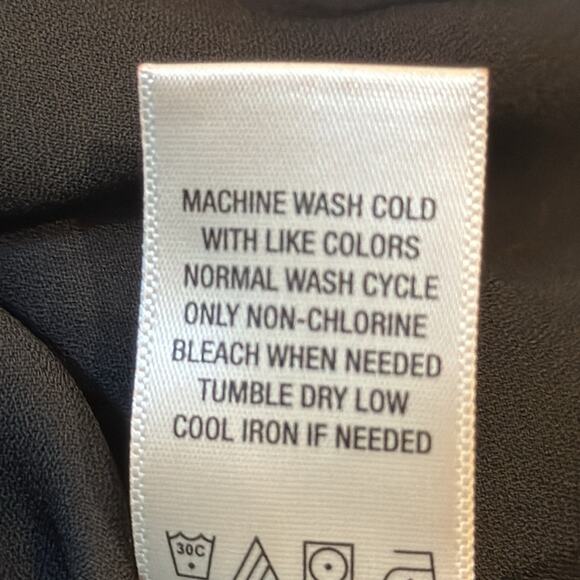 NWT Beacon Apparel Women's Harmony Cowl Neck Blouse Black Size XL - Picture 7 of 7